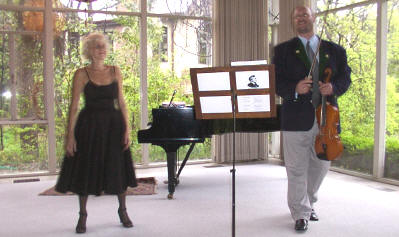Bella Gutshtein, Piano and Carl Smith, Ritter Viola - Wagner Society of Dallas, March 26, 2005